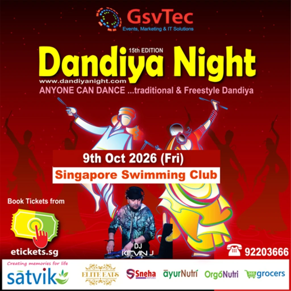 Dandiya Night 2026 - 9th Oct 2026 (FRI)