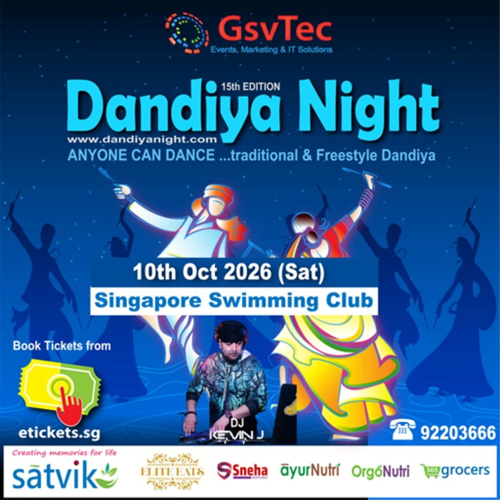 Dandiya Night 2026 - 10th Oct 2026 (Sat)