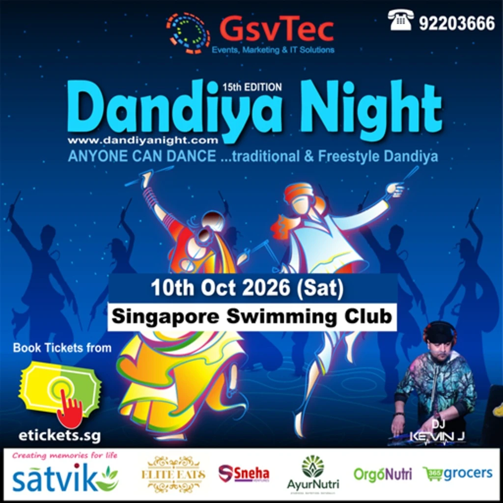 Dandiya Night 2026 - 10th Oct 2026 (Sat)