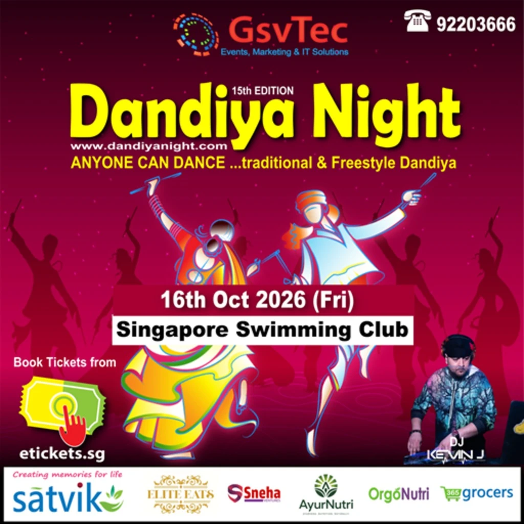 Dandiya Night 2026 - 16th Oct 2026 (FRI)