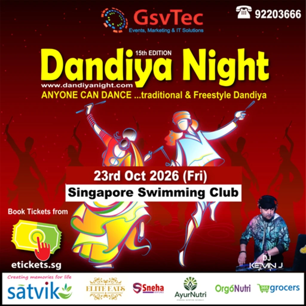 Dandiya Night 2026 - 23rd Oct 2026 (FRI)
