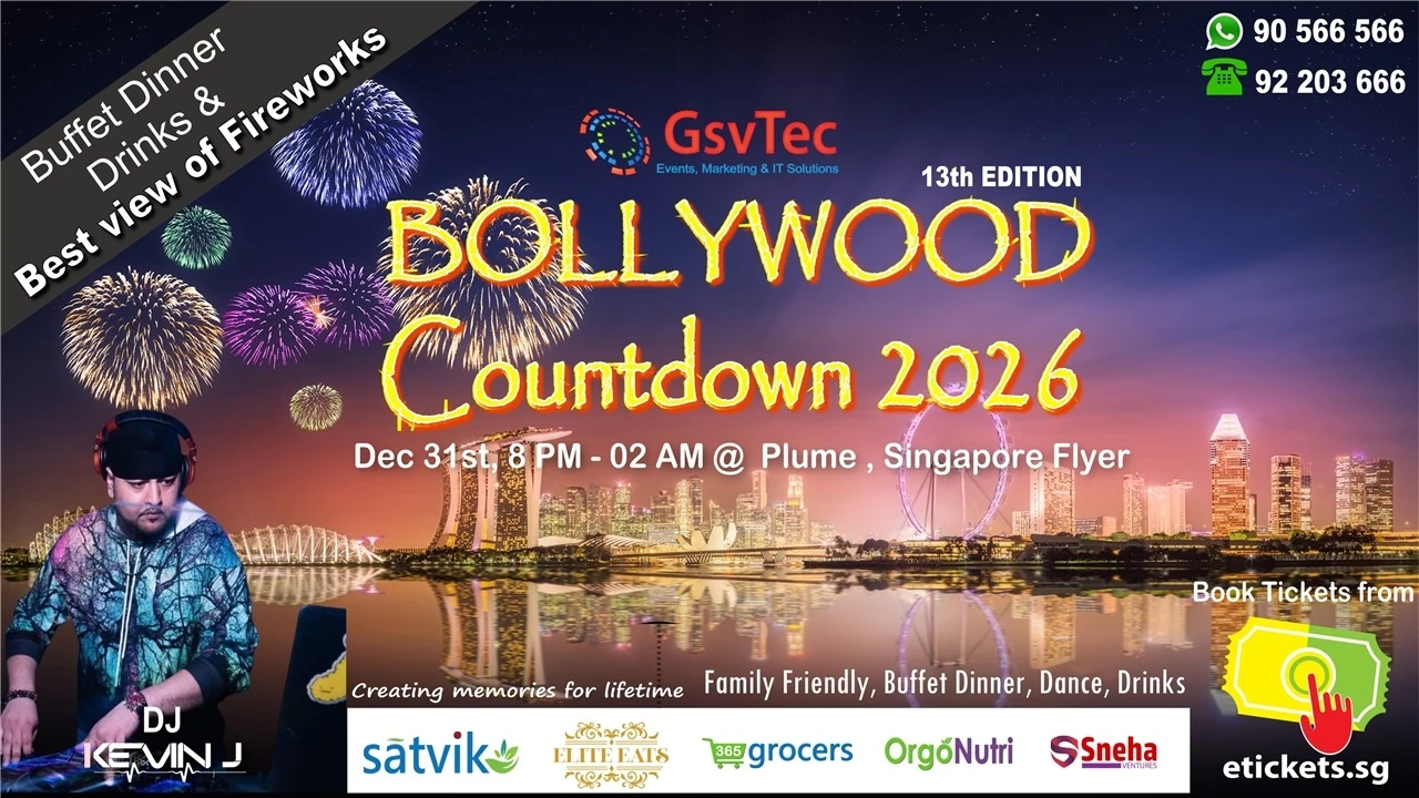 Bollywood Countdown Party 2026