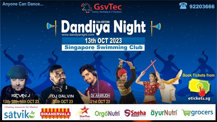 Dandiya Night 13th Oct 2023