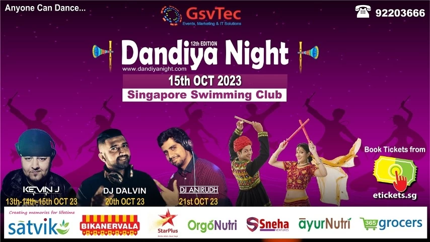 Dandiya Night 15th Oct 2023