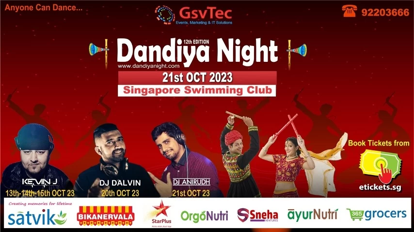 Dandiya Night 21st Oct 2023
